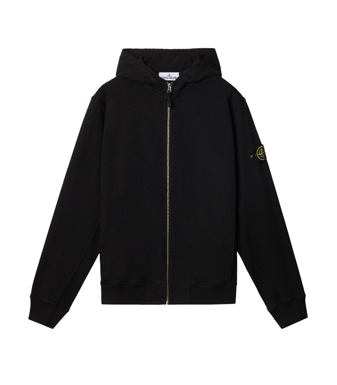 スウェット・トレーナー *STONE * Organic Cotton Nylon Man to Man Black 5100052 K1S155100052S00B0V0020_D.jpg